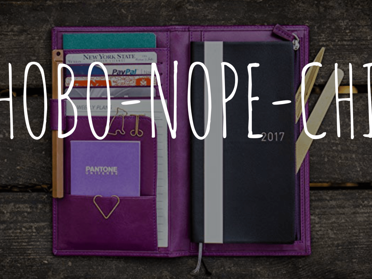 I Don’t Want A&nbsp;Hobonichi